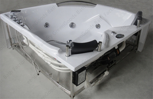 <span class=keywords><strong>Baignoire</strong></span> à bulles d'air en acrylique, bain d'hydromassage à petit coin, tourbillon, <span class=keywords><strong>transformation</strong></span> de l'eau - Product Image 5