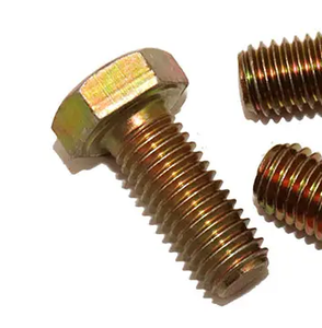 Pernos Hexagonales M10x20mm M12x20mm de Acero al Carbono DIN933, Zincados Amarillos y Galvanizados en Caliente, Grados 8.8 6.8 12.9 10.9 <span class=keywords><strong>DIN931</strong></span> - Product Image 4