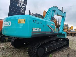 Excavadora de cadenas Kobelco SK210 de gran tamaño, la mejor eficiencia y alta calidad, maquinaria Kobelco SK210 de 20 toneladas - Product Image 6