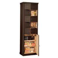 Sofort Lieferbar Doppeltüriger LED-Display-Bildschirm Lackierte Oberfläche Maßgefertigte Zigarren-Humidor-Vitrine Glas-Schaukasten Rauchwaren-Möbel