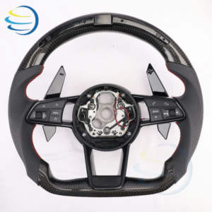 <span class=keywords><strong>Volant</strong></span> en fibre de carbone forgée pour Volkswagen VW <span class=keywords><strong>Golf</strong></span> 4 5 <span class=keywords><strong>6</strong></span> 6R 7 7.5 8 MK4 5 <span class=keywords><strong>6</strong></span> 7 7.5 8 7 R GTI <span class=keywords><strong>GTD</strong></span> GTE Variant R-Line - Product Image 5