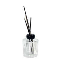 Anpassbare Farbige Zylinder-Diffusor-Flaschen Glasflasche für Aroma-Erfrischer Hochwertiger Klarer Glasbehälter 50ml 100ml 200ml