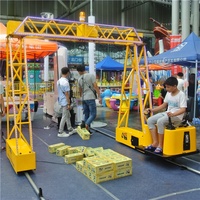 Grue à portique en acier VEKAIN, simulation électronique, installation de divertissement pour enfants, attractions de parc d'attractions pour usage domestique