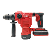 Marteau perforateur rotatif sans balais robuste 20V, portable, à batterie lithium, pour maçonnerie, bois, métal