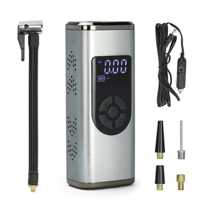 Mini petit <span class=keywords><strong>gonfleur</strong></span> de pneu électrique pompe à Air portable <span class=keywords><strong>gonfleur</strong></span> de pneu numérique <span class=keywords><strong>silencieux</strong></span> avec manomètre compresseur d'air de moto - Product Image 1