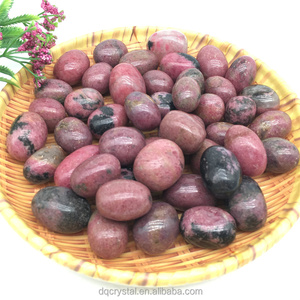 Commercio all'ingrosso di rhodonite curativo caduta voce rosa rhodonite pietra preziosa di cristallo lucidato caduta di cristallo per la decorazione domestica o <span class=keywords><strong>dij</strong></span> - Product Image 6