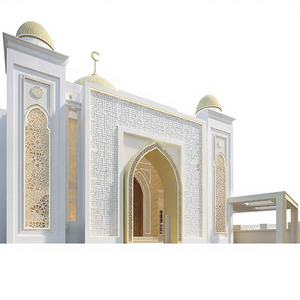 Sculpture religieuse pour l'intérieur et l'extérieur de la mosquée, art islamique sculpté à la main, design moderne, taille personnalisable, résistant aux intempéries, plafond - Product Image 1