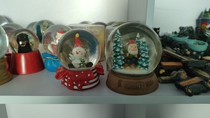 Tùy Chỉnh Nhựa Bóng Nước Globe Giáng Sinh Tuyết Globe Nhựa Tuyết Quả Cầu Với Ánh Sáng - Product Image 5