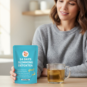 Té Detox Adelgazante de 14 Días, Apoyo Digestivo para una Pérdida de Peso Saludable, Té Adelgazante para el Abdomen, Suplemento Herbal Natural - Product Image 6