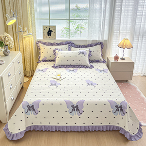 100% coton couvre-<span class=keywords><strong>lit</strong></span> 3 pièces/ensemble RTS drap <span class=keywords><strong>de</strong></span> <span class=keywords><strong>lit</strong></span> imprimé épaissir rembourré Patchwork couettes princesse fleur côté couvre-<span class=keywords><strong>lit</strong></span> - Product Image 5