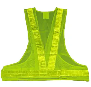 Led Hoge Zichtbaarheid Reflecterende Veiligheid Vest Aanpassen Logo Hi Vis Vest Outdoor Beschermende Werkkleding