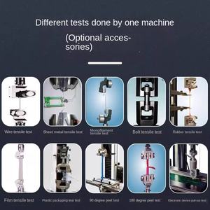 Mikro computers teuerung Universal-Zug prüfmaschine für Kunststoff-Gummi-Stahl-Aluminium legierung materialien Zug - Product Image 2