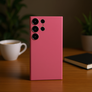 Coque arrière rose pour Samsung Galaxy S23 Ultra S918 – Étuis pour téléphones mobiles - Product Image 3