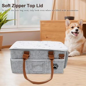 Personalized Waterproof Pet Groomer <b>Tool</b> <b>Kits</b> Cat Dog Grooming Supplies Organizer Hanging Horse Grooming <b>Bag</b> for Special Use - Product Image 6
