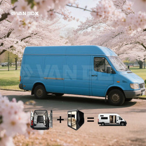Nueva llegada Camper Van interior caravana ducha con inodoro Campervan Furgoneta estante para viaje Diy conversión Camper Wohnmobil - Product Image 1