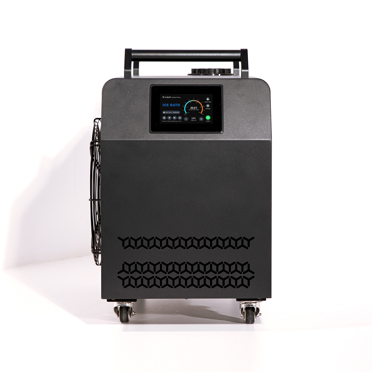 Pompe à Chaleur 1HP Pour Refroidisseur D'eau De Piscine à Bain Glacé – Groupe Froid Portable 40x50cm