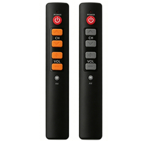 Control Remoto Universal de 6 Teclas para TV, STB, DVB, HiFi, VCR