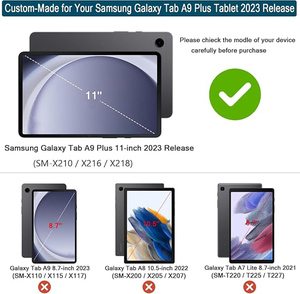 Trẻ em Defender EVA bọt chống sốc trường hợp đối với Samsung <span class=keywords><strong>Galaxy</strong></span> <span class=keywords><strong>Tab</strong></span> A9 cộng với 11 inch SM-X210 X215 - Product Image 3
