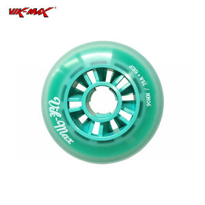 Roues de patins à roulettes de hockey professionnelles grande taille en gros, 90 mm SHR PU 76A, pour slalom et hockey en ligne - Product Image 5