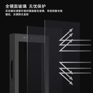 ตู้แช่ไวน์ Homesun 10 ขวด ตู้เย็นคอมเพรสเซอร์ควบคุมอุณหภูมิคงที่ สำหรับใช้ในบ้าน พร้อมตู้โชว์ - Product Image 4