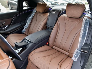 Set Completo di Coprisedili di Lusso in Pelle per Interni Auto per <span class=keywords><strong>Mercedes</strong></span> Benz Classe <span class=keywords><strong>S</strong></span> <span class=keywords><strong>W221</strong></span> W222 W223 - Product Image 3