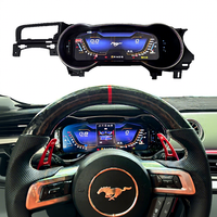 Tableau de bord LCD de 12.3 pouces pour Ford Mustang 2015-2021 LHD/RHD Odomètre Speedometer Retrofit Accessories