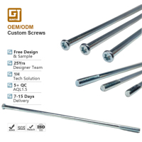 Vis à tête plate ultra-mince sur mesure M6 M8 M10 M11 en acier au carbone 12.9 zingué, vis Torx à profil bas