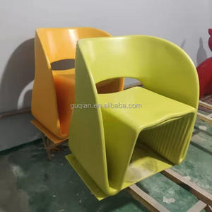 <span class=keywords><strong>Fauteuil</strong></span> en fibre de verre de conception italienne pour l'extérieur, chaise moderne en forme de coquille - Product Image 4