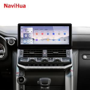 Nueva pantalla táctil de 12.3 pulgadas para Toyota Land Cruiser LC300, radio multimedia Android con Carplay, navegación, unidad principal para automóvil, monitor, actualización. - Product Image 3