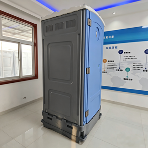 Toilettes portables en plastique durables, écologiques, pour usage extérieur, parc, design moderne, location de chantier, <span class=keywords><strong>prix</strong></span> économique - Product Image 2