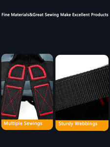 Cinto de Segurança de Corpo Inteiro XINDA com Certificação CE, Poliéster de Alta Resistência e Ascensor para Trabalhos em Altura na Construção Civil - Product Image 5