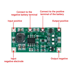 Módulo Elevador <span class=keywords><strong>de</strong></span> Voltaje <span class=keywords><strong>de</strong></span> Carga <span class=keywords><strong>de</strong></span> CC <span class=keywords><strong>de</strong></span> 5 V, 9 V, 12 V para Batería <span class=keywords><strong>de</strong></span> Litio 18650, Convertidor <span class=keywords><strong>de</strong></span> Voltaje UPS con Protección - Product Image 3