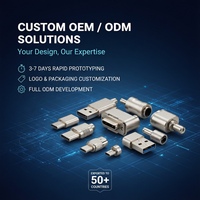 Venta Directa de Fábrica: Conector USB Tipo C Macho de 24 Pines, USB 2.0 A a C, Micro-Distancia 56K, C a C 5.1K, 60W 20V 3A, Acero Inoxidable