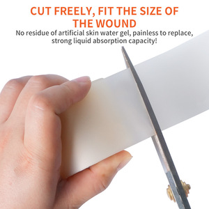 Pansement hydrocolloïde de qualité médicale 5cmx5m auto-adhésif pour plaies, bandage protecteur - Product Image 3