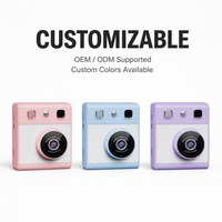 Appareil photo instantané pour enfants, écran IPS HD 2,4 pouces, photos et vidéos, carte TF 32 Go, flash, OEM/ODM personnalisable, cadeau pour les enfants de 7 à 14 ans