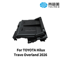 Chargeurs de voiture sans fil Qi authentiques 25W à double bobine mobile intelligente avec application, pour Toyota Hilux Travo Overland 2026 - Vente en gros