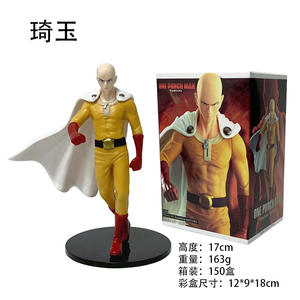HESPER 17CM Nouvelle figurine de manga en PVC, modèle <span class=keywords><strong>One</strong></span> <span class=keywords><strong>Punch</strong></span> <span class=keywords><strong>Man</strong></span> Saitama, jouet <span class=keywords><strong>anime</strong></span>, cadeau - Product Image 2