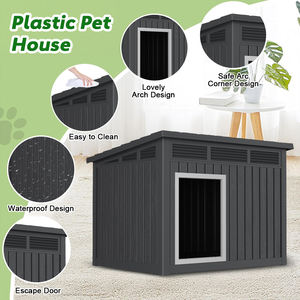 Casa de plástico para mascotas, jaula para exteriores, casas para perros y gatos grandes para interiores - Product Image 5