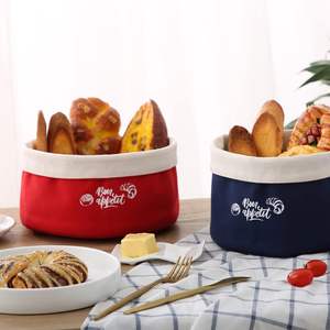 Panier à pain pliable grande capacité, lavable, 100% coton naturel, écologique, pour pain au levain fait maison - Product Image 2