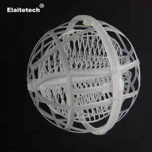 38mm, 50mm plastic PP cage ball for water treatment/Polypropylene plastic hollow ball