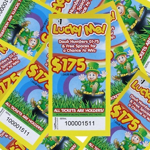 Fast & Reliable Custom Printing Bingo Pull Tab Factory Small Orders Free Design - Product Image 2