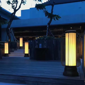 Iluminación de Paisaje de Fábrica Senzhao, Lámpara de Jardín Impermeable IP65, Lámpara de Césped Tipo Bollard - Product Image 3