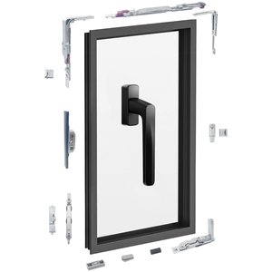 European Standard Slot General Upper Hanging <strong>Window</strong> <strong>Hardware</strong> Components Inside Opening Inside Reversing <strong>Window</strong> <strong>Hardware</strong> - Product Image 3