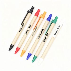 Custom Kraft Paper <b>Pen</b> for Promotion Cheap Eco Friendly Paper Ball <b>Pen</b> Paper Packaging - Product Image 1