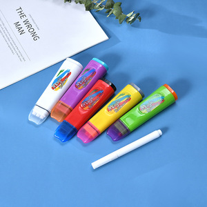 Nouveauté Stylo magique multicolore MARQUEUR MAGIQUE Graffiti Craft PenThree lignes de crayons aquarelle - Product Image 4
