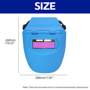 Máscara de Soldadura con Oscurecimiento Automático Solar, Vista Amplia, Color Real, Resistente a Altas Temperaturas, Casco de Soldadura con Oscurecimiento Automático - Product Image 2