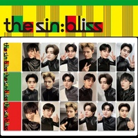 Tarjetas LOMO de Kpop, el 8º Mini Álbum de SIN: BLISS, Fotografías HD, Tarjetas Coleccionables de Ídolos, Regalos para Fans
