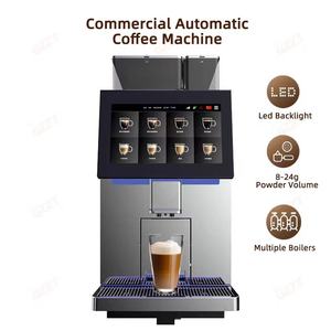 Machine à café entièrement automatique la plus vendue, avec double chaudière, machine à expresso, idéale pour les cafés - Product Image 2