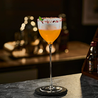 Japanisches Cocktailglas mit Hohem Stiel Martini-Kelch Klassisches Wein-Champagnerglas für Bar und Restaurant Großhandelsnutzung