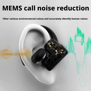 Auriculares TWS/OWS con Sonido <span class=keywords><strong>HiFi</strong></span> Inalámbrico 5.3, Control Táctil, Auriculares Deportivos, Carga Tipo C, Más de 40 Horas de Duración - Product Image 1